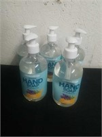 Five new 16.9 oz bottles of lavender hand soap