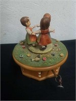 Vintage music box plays Born Free made in