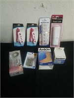New travel toothbrushes, safety pins, gemstone