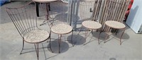 Patio Table & (4) Chairs