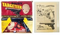 Vintage Daisy Targeteer BB Pistol + Original Ad