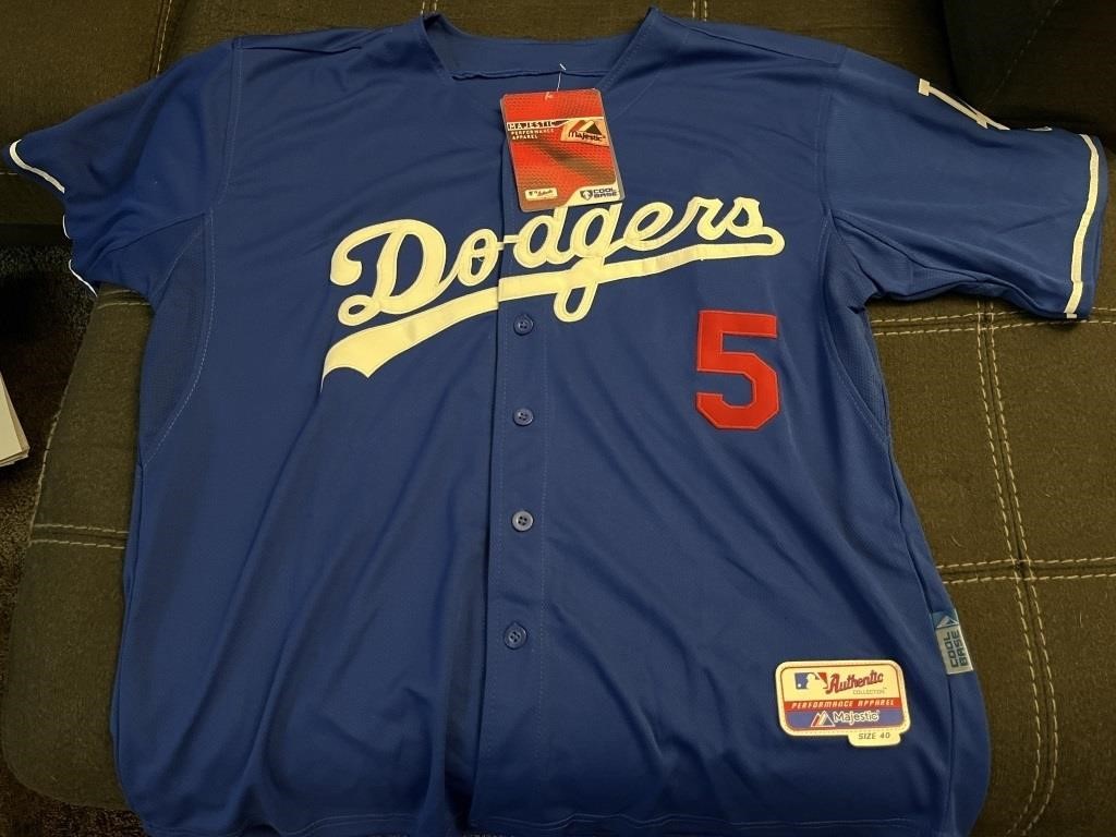 New Majestic Dodgers Seager Jersey