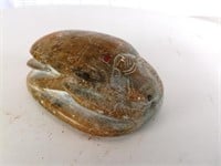 Egyptian Soapstone Scarab Paperweight
