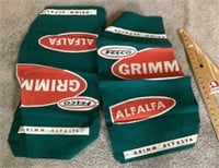 4 NEW Grimm alfalfa seed bags