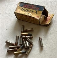 Western Super X 22 long ammo --partial box