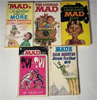 Lot of 5 MAD Magazine Paperbacks