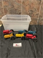 Kiddie toy tractors