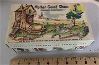 Empty Mother Goose shoes box