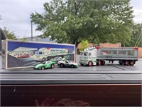 1997 Hess Toy Truck and Racers