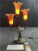 Dale Tiffany TA60760 3-Shade Butterfly Lamp