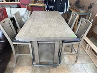 Gil's Furniture, Bar Height Storage Table and