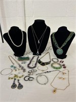 Over 30 pc. Vintage Costume Jewelry