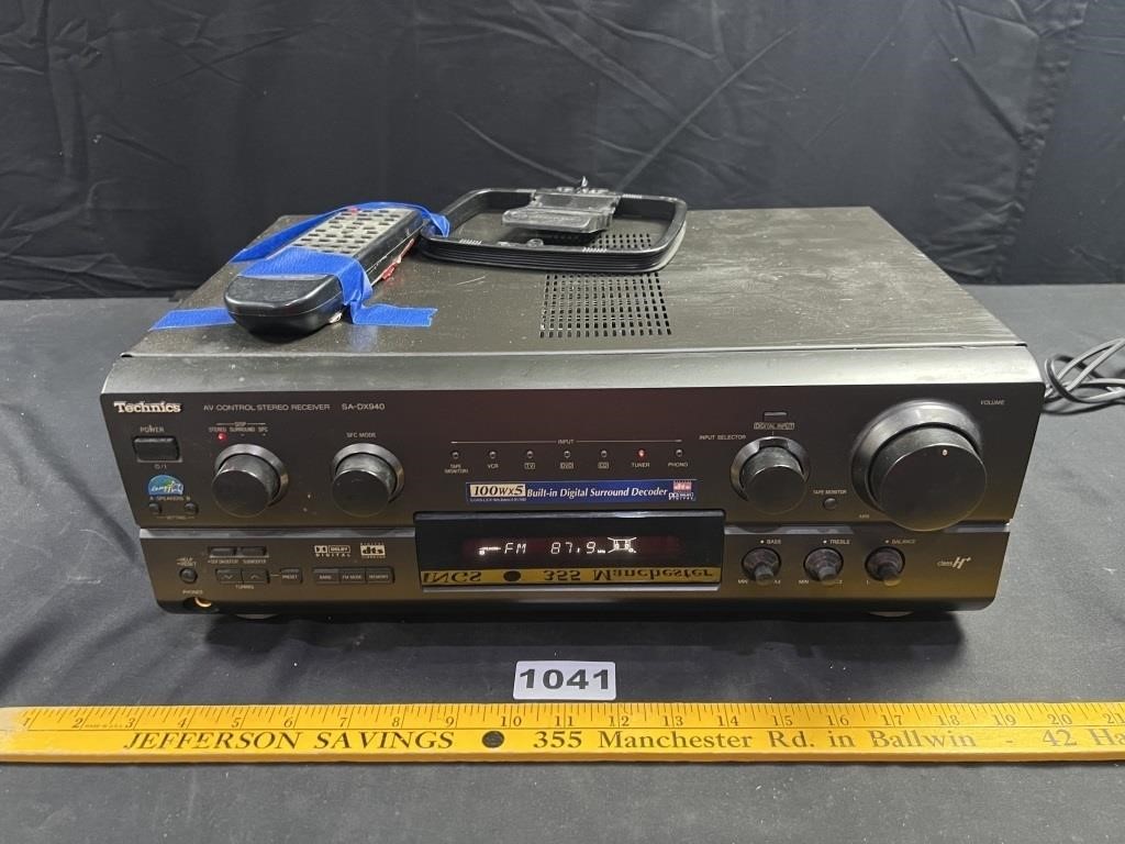 Technics AV Control Stereo Receiver SZ-DX940