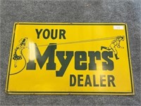 Myers Dealer Sign