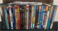 Group of DVDs a couple of them are kids movies