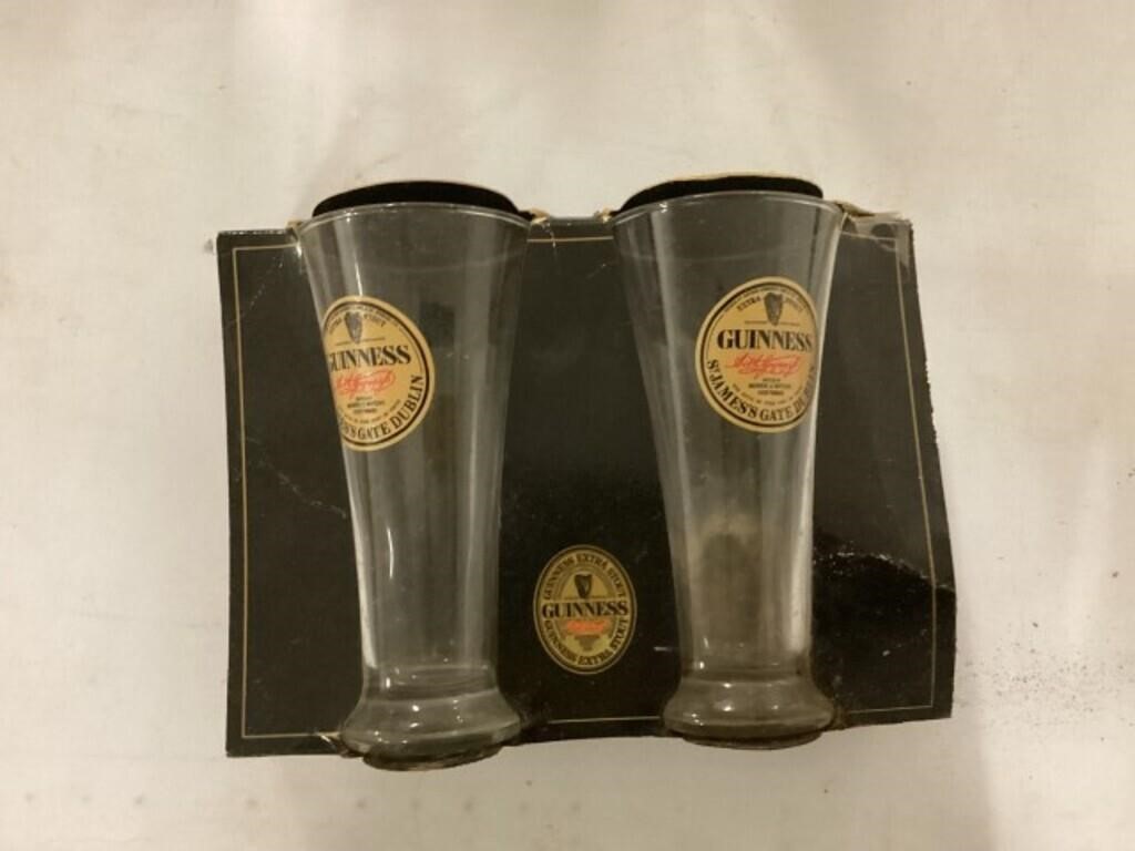 Guinness beer glasses