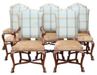 SET OF 8 COUNTRY FRENCH STYLE DINING CHAIRS