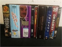 Group of DVD complete seasons movies and shows