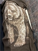 Vintage bear blanket