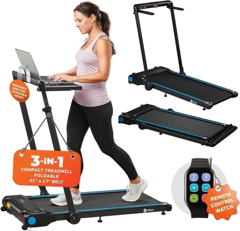 Lifepro Treadmill with Desk 3-in-1 Foldable