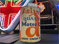 Atlantic Motor Oil Can