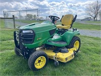 John Deere X758 Diesel Lawn Tractor