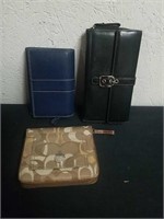 Three Coach wallets please preview for