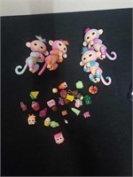 Fingerlings and miniature accessories or pencil