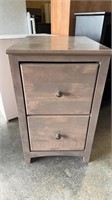 Gil's Furniture, File Cabinet in Driftwood