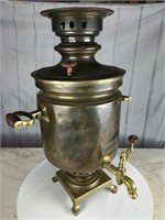 Antique Russian Brass Samovar 19th Century