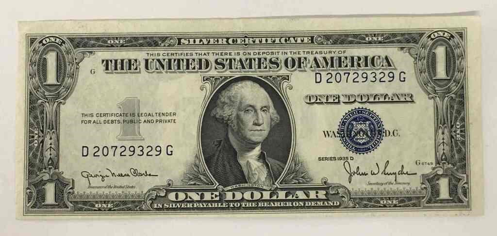 1935 $1 Silver Certificate