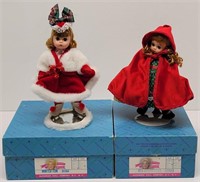 (2) Madame Alexander Dolls w/ Original Boxes