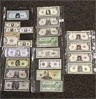 5 Sheets Of Funny Money