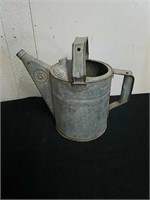 11.75 in vintage galvanized watering can