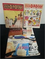 vintage good old days magazines, and stories of
