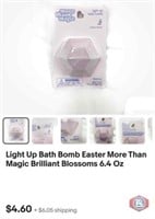 New (192 pcs) Light Up Bath Bomb Easter More Than