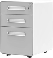 YITAHOME 3-Drawer Rolling File Cabinet