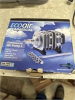 Ecoair commercial air pump. New in the box.