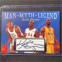 Man Myth Legend Kobe Bryant facsimile auto