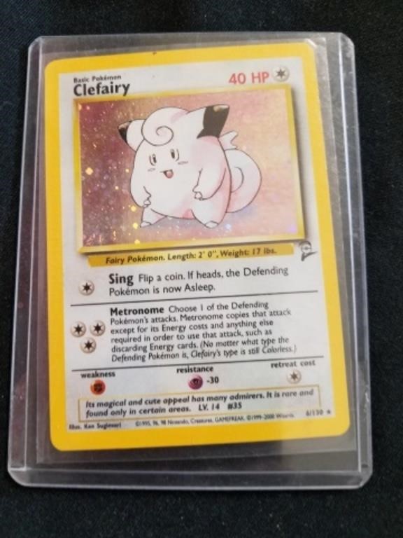 Clefairy Pokemon card