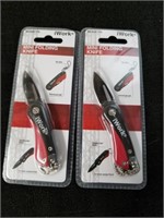 Two new Mini folding knives