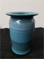 Signed pottery 4.75 in tall X 3.25 in wide