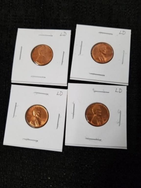 Four pennies 1960 large date
