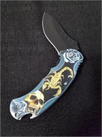 New 4.75-in scorpion Warrior pocket knife