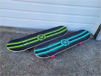 (2) High Quality Made Gear Australia Skateboards