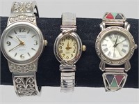 (3) Ladies Quartz Wrist Watches: Embassy by ...