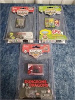 Three new micro action figures one is Garbage