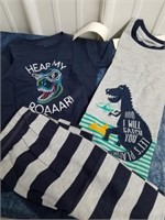 Two new 5T boys summer outfits t-shirts and
