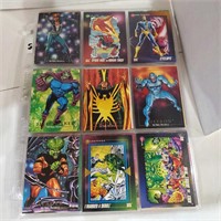 81 Marvel Cards
