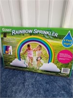 New giant rainbow sprinkler 4 ft High